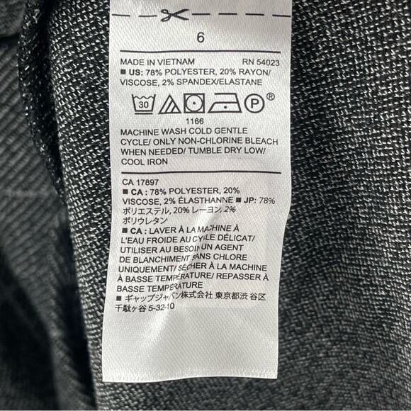 NWT Banana Republic Gray Windowpane 3/4 Sleeve
Scoop Neck Casual Dress Size 6 - Picture 11 of 11